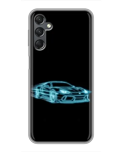 Чехол для Samsung Galaxy A25 (A256) с картинкой «Неоновый контур Lamborghini» Чехол для Samsung Galaxy A25 (A256) с картинкой «Неоновый контур Lamborghini»
