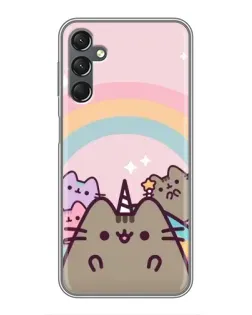 Чохол для Samsung Galaxy A25 (A256) з картинкою «Єдиноріг Pusheen»
