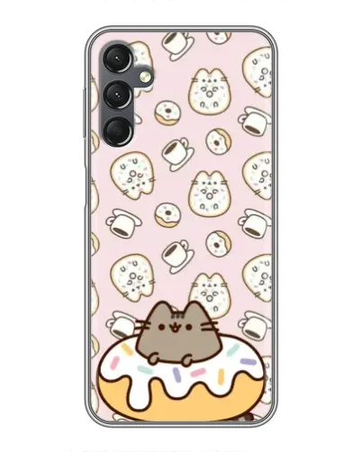 Чохол для Samsung Galaxy A25 (A256) з картинкою «Пушин на пончику» Чохол для Samsung Galaxy A25 (A256) з картинкою «Пушин на пончику»