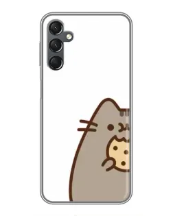 Чохол для Samsung Galaxy A25 (A256) з картинкою «Пушин з печивом»