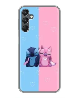 Чохол для Samsung Galaxy A25 (A256) з картинкою «Stitch та Angel Love» Чохол для Samsung Galaxy A25 (A256) з картинкою «Stitch та Angel Love»