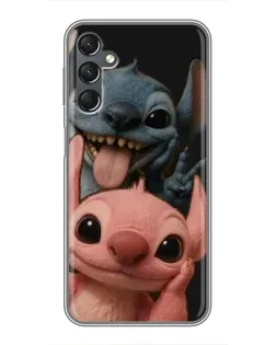 Чохол для Samsung Galaxy A25 (A256) з картинкою «Стіч та Ангел» Чохол для Samsung Galaxy A25 (A256) з картинкою «Стіч та Ангел»