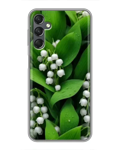 Чехол для Samsung Galaxy A25 (A256) с картинкой «Ландыши в зелени»