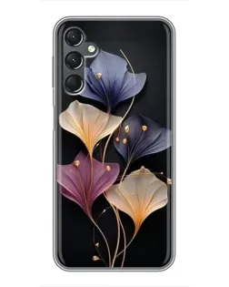 Чехол для Samsung Galaxy A25 (A256) с картинкой «Лиловые цветы грации»