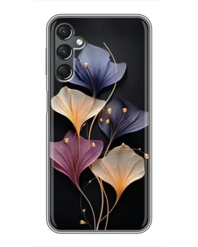 Чехол для Samsung Galaxy A25 (A256) с картинкой «Лиловые цветы грации»