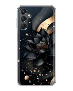 Чехол для Samsung Galaxy A25 (A256) с картинкой «Черный лотос»