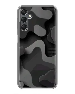 Чехол для Samsung Galaxy A25 (A256) с картинкой «Темный абстрактный камуфляж» Чехол для Samsung Galaxy A25 (A256) с картинкой «Темный абстрактный камуфляж»
