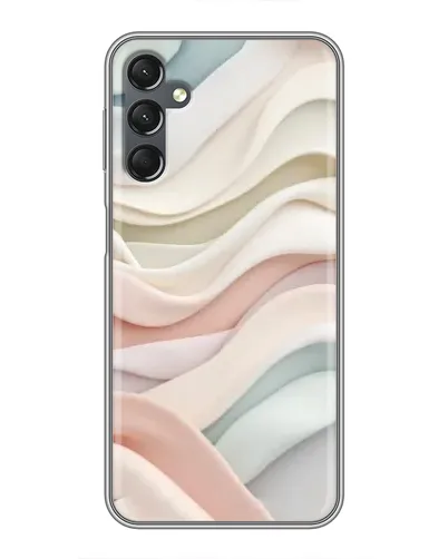 Чехол для Samsung Galaxy A25 (A256) с картинкой «Пастельные нежные волны»
