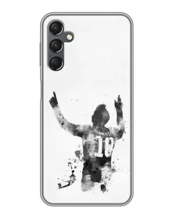 Чехол для Samsung Galaxy A25 (A256) с картинкой «Messi ART»