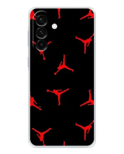 Чехол для Samsung Galaxy A26 5G с картинкой «Jordan Red Pattern»