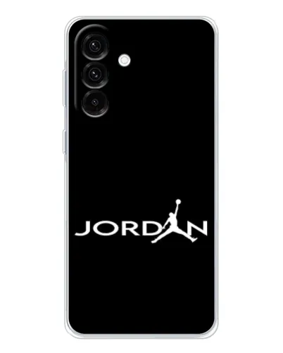 Чехол для Samsung Galaxy A26 5G с картинкой «Jordan White Logo»
