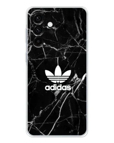 Чехол для Samsung Galaxy A26 5G с картинкой «Белый мрамор Adidas»