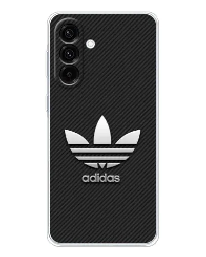 Чехол для Samsung Galaxy A26 5G с картинкой «Adidas Карбоновая текстура»