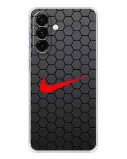Чехол для Samsung Galaxy A26 5G с картинкой «Nike — карбоновая сетка» Чехол для Samsung Galaxy A26 5G с картинкой «Nike — карбоновая сетка»