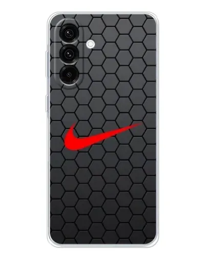 Чехол для Samsung Galaxy A26 5G с картинкой «Nike — карбоновая сетка»