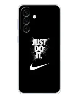 Чехол для Samsung Galaxy A26 5G с картинкой «Текстовый принт Nike» Чехол для Samsung Galaxy A26 5G с картинкой «Текстовый принт Nike»