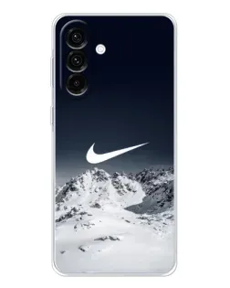 Чехол для Samsung Galaxy A26 5G с картинкой «Nike — зимние горы» Чехол для Samsung Galaxy A26 5G с картинкой «Nike — зимние горы»