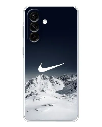 Чехол для Samsung Galaxy A26 5G с картинкой «Nike — зимние горы»