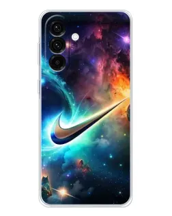 Чехол для Samsung Galaxy A26 5G с картинкой «Космический Nike Swoosh» Чехол для Samsung Galaxy A26 5G с картинкой «Космический Nike Swoosh»