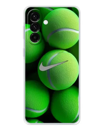 Чехол для Samsung Galaxy A26 5G с картинкой «Теннисные мячи Найк»