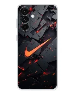 Чехол для Samsung Galaxy A26 5G с картинкой «Nike — эффект разломов» Чехол для Samsung Galaxy A26 5G с картинкой «Nike — эффект разломов»