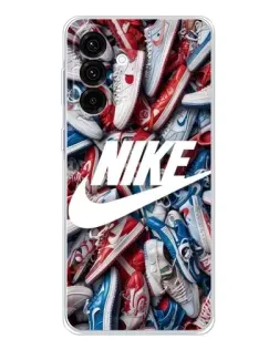 Чехол для Samsung Galaxy A26 5G с картинкой «Космический Nike Blue» Чехол для Samsung Galaxy A26 5G с картинкой «Космический Nike Blue»