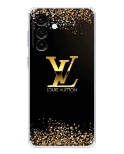 Чехол для Samsung Galaxy A26 5G с картинкой «LV — золотые искры»