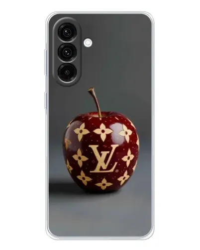 Чехол для Samsung Galaxy A26 5G с картинкой «Красное яблоко LV»
