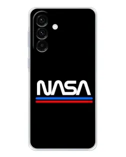 Чехол для Samsung Galaxy A26 5G с картинкой «NASA — классика Red Blue» Чехол для Samsung Galaxy A26 5G с картинкой «NASA — классика Red Blue»