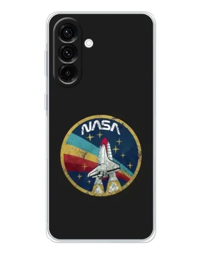 Чехол для Samsung Galaxy A26 5G с картинкой «NASA — эмблема миссии»