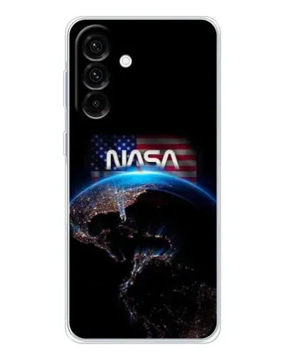 Чехол для Samsung Galaxy A26 5G с картинкой «Земля из космоса NASA»