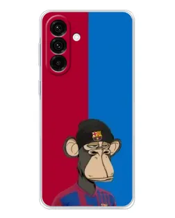 Чехол для Samsung Galaxy A26 5G с картинкой «Bored Ape — фанат Барсы» Чехол для Samsung Galaxy A26 5G с картинкой «Bored Ape — фанат Барсы»
