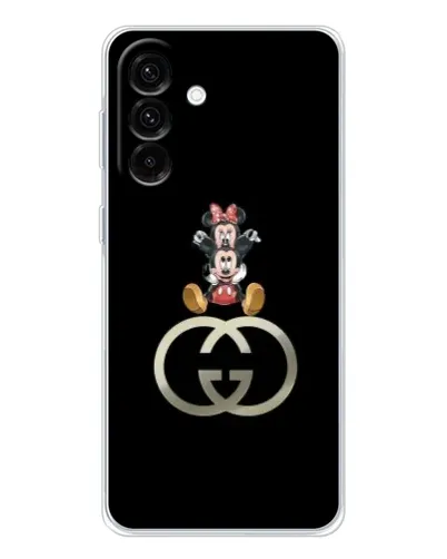 Чохол для Samsung Galaxy A26 5G з картинкою «Мінні Маус на лого» Чохол для Samsung Galaxy A26 5G з картинкою «Мінні Маус на лого»