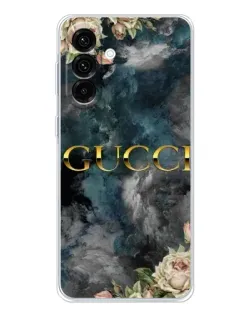 Чехол для Samsung Galaxy A26 5G с картинкой «Абстрактные цветы Gucci»