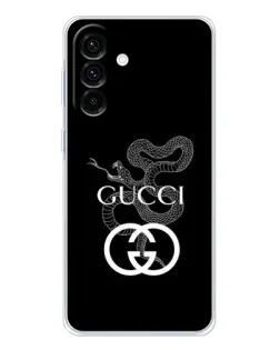 Чохол для Samsung Galaxy A26 5G з картинкою «Gucci — срібна змія»
