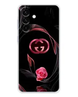 Чохол для Samsung Galaxy A26 5G з картинкою «Gucci — неонова троянда»