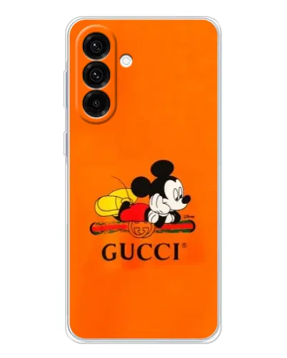 Чохол для Samsung Galaxy A26 5G з картинкою «Міккі Маус Gucci — помаранч» Чохол для Samsung Galaxy A26 5G з картинкою «Міккі Маус Gucci — помаранч»