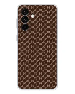 Чехол для Samsung Galaxy A26 5G с картинкой «Gucci — шоколадная сетка» Чехол для Samsung Galaxy A26 5G с картинкой «Gucci — шоколадная сетка»
