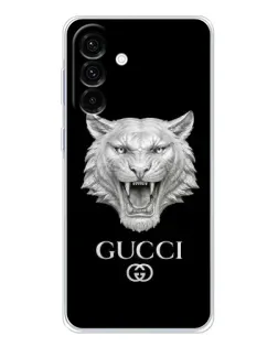 Чехол для Samsung Galaxy A26 5G с картинкой «Gucci — серебряный лев» Чехол для Samsung Galaxy A26 5G с картинкой «Gucci — серебряный лев»