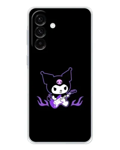 Чехол для Samsung Galaxy A26 5G с картинкой «Электрическая Kuromi»