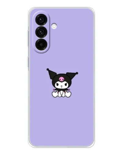 Чехол для Samsung Galaxy A26 5G с картинкой «Kuromi — фиолетовый минимализм»