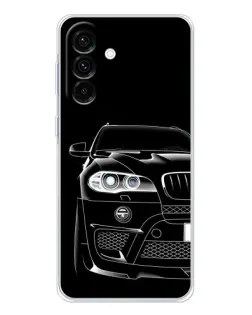 Чехол для Samsung Galaxy A26 5G с картинкой «Темный силуэт BMW» Чехол для Samsung Galaxy A26 5G с картинкой «Темный силуэт BMW»