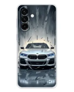Чехол для Samsung Galaxy A26 5G с картинкой «BMW в свете фар» Чехол для Samsung Galaxy A26 5G с картинкой «BMW в свете фар»