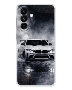 Чехол для Samsung Galaxy A26 5G с картинкой «BMW сквозь туман» Чехол для Samsung Galaxy A26 5G с картинкой «BMW сквозь туман»