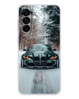 Чехол для Samsung Galaxy A26 5G с картинкой «BMW в зимнем лесу» Чехол для Samsung Galaxy A26 5G с картинкой «BMW в зимнем лесу»