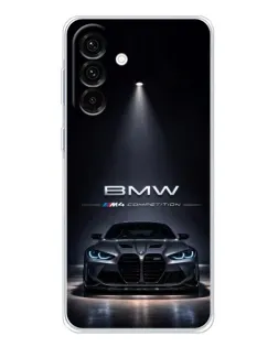 Чехол для Samsung Galaxy A26 5G с картинкой «BMW сквозь ночной город» Чехол для Samsung Galaxy A26 5G с картинкой «BMW сквозь ночной город»
