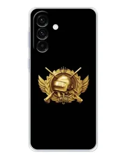 Чехол для Samsung Galaxy A26 5G с картинкой «PUBG — оранжевый градиент»