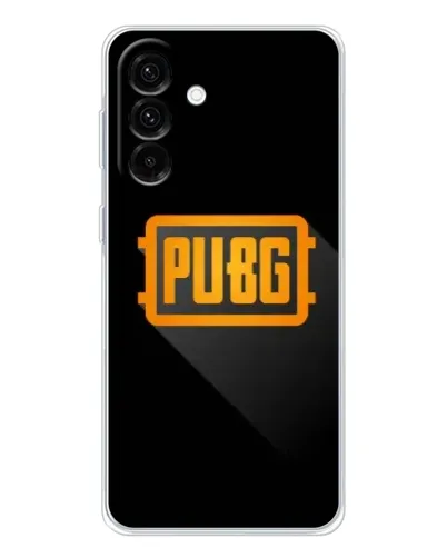 Чехол для Samsung Galaxy A26 5G с картинкой «PUBG — рамка лого»