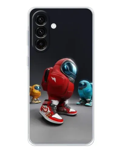 Чехол для Samsung Galaxy A26 5G с картинкой «Among Us — 3D стиль»
