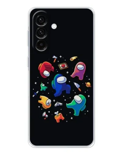 Чехол для Samsung Galaxy A26 5G с картинкой «Among Us космос»